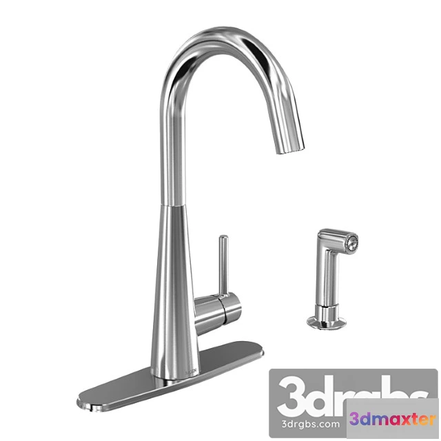 976956 - Mon Slack Chrome Ne Handle Kitchen Faucet