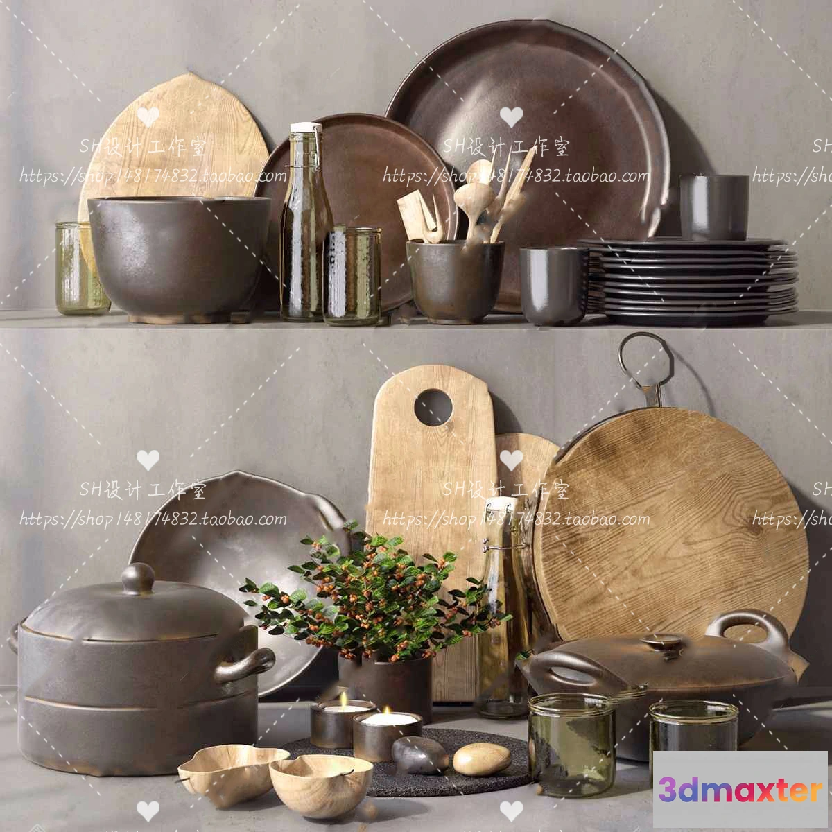 1141348 - Kitchen Supplies - 3D Models - 0055