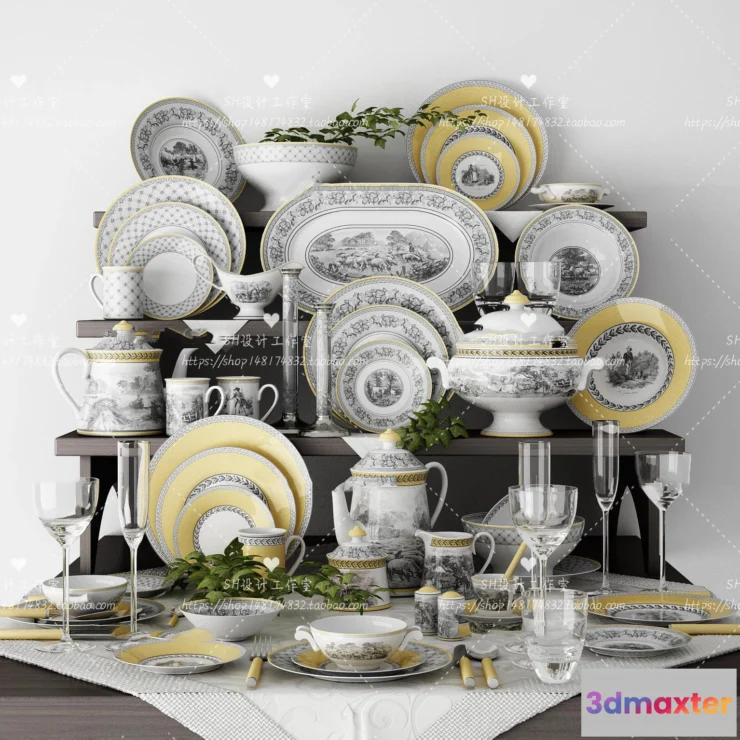 1141420 - Kitchen Supplies - 3D Models - 0091