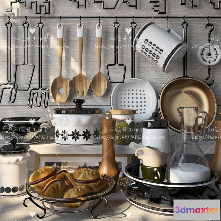1141442 - Kitchen Supplies - 3D Models - 0102