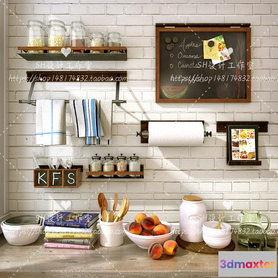 1141444 - Kitchen Supplies - 3D Models - 0103