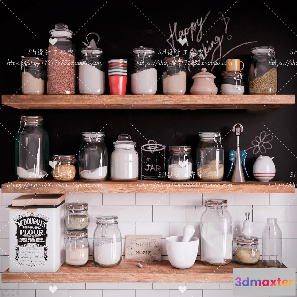 1141446 - Kitchen Supplies - 3D Models - 0104