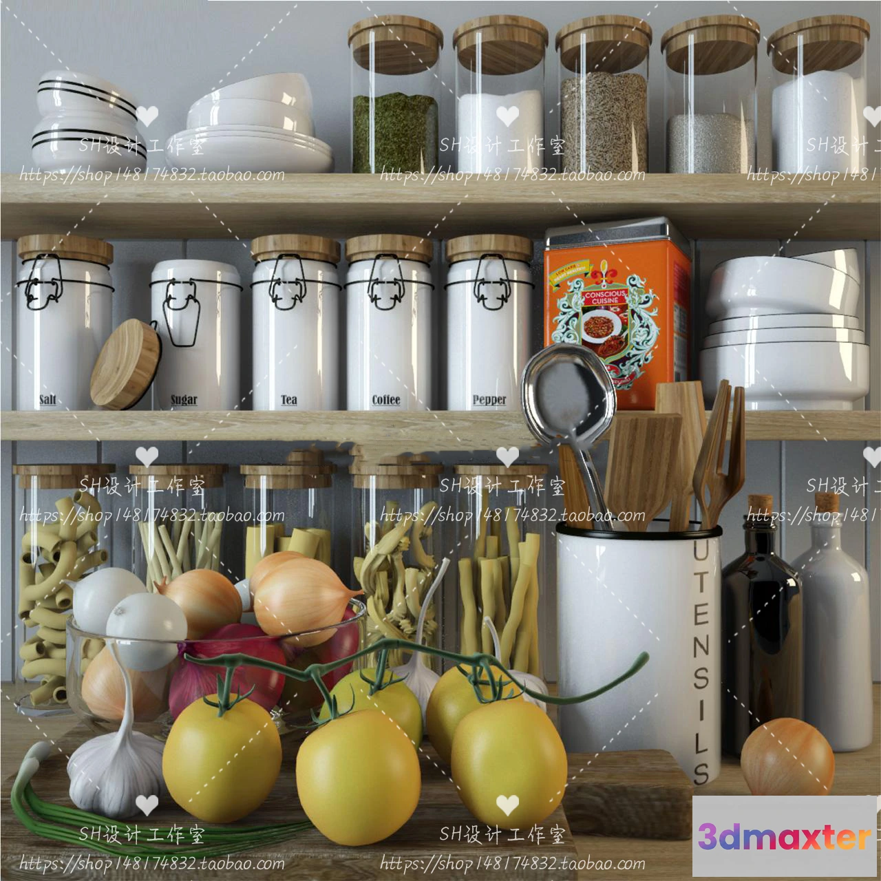 1141456 - Kitchen Supplies - 3D Models - 0109