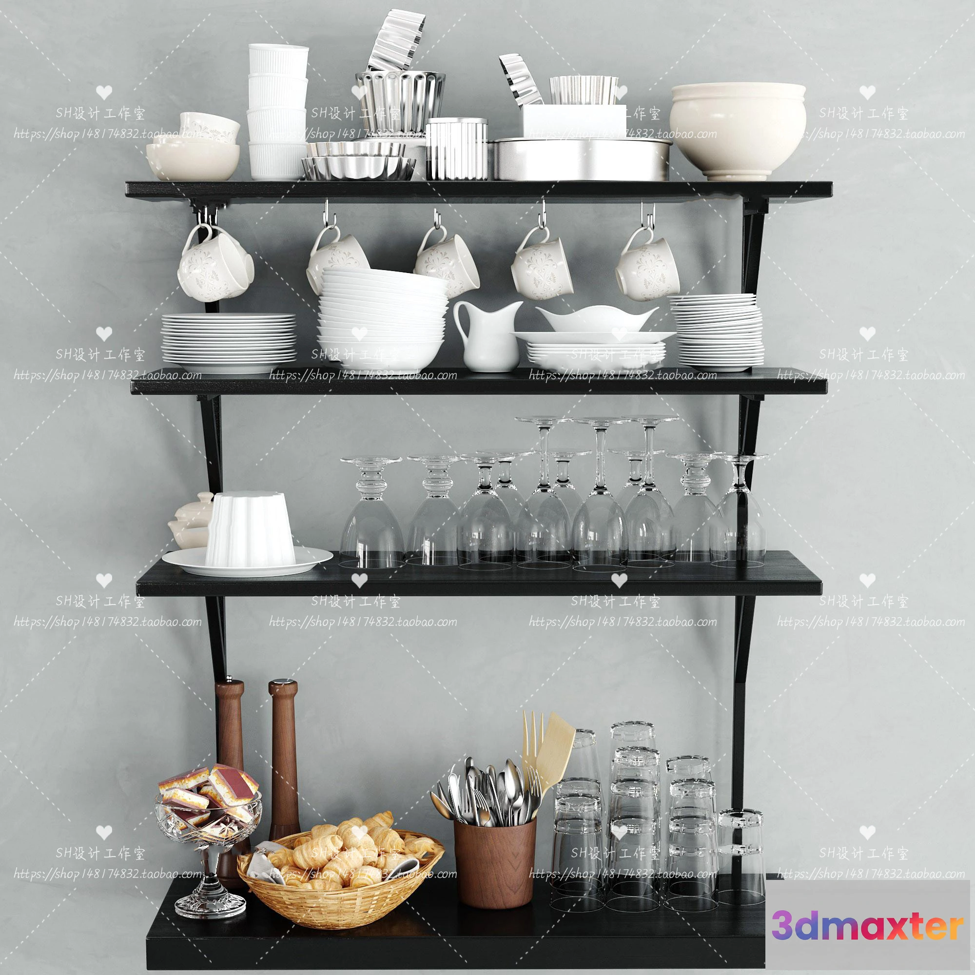 1141470 - Kitchen Supplies - 3D Models - 0116