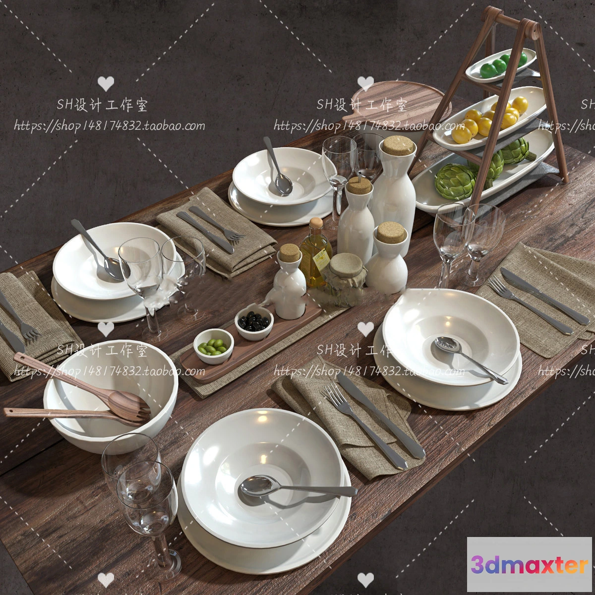 1141476 - Kitchen Supplies - 3D Models - 0119