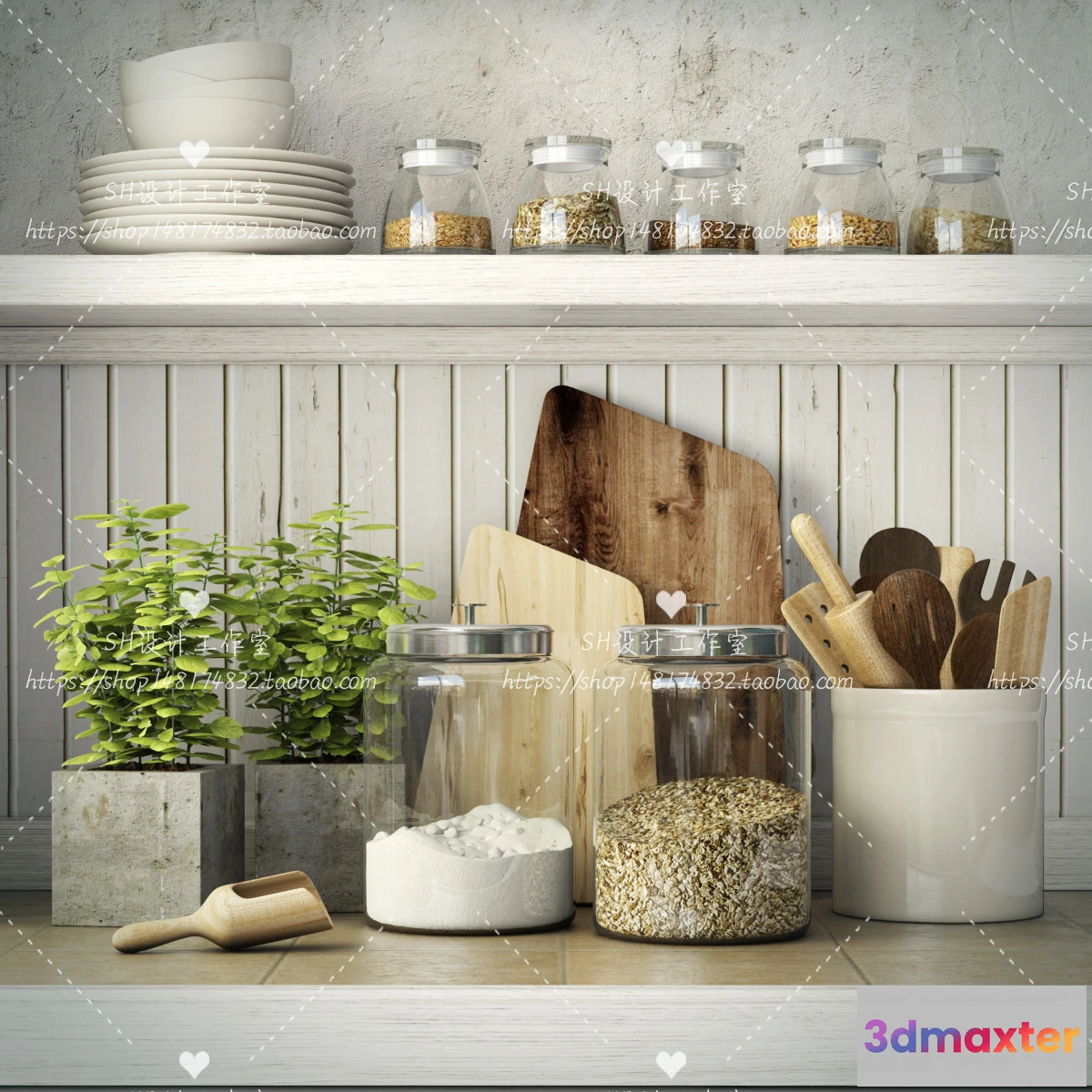 1141478 - Kitchen Supplies - 3D Models - 0120