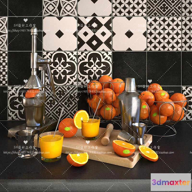 1141494 - Kitchen Supplies - 3D Models - 0128