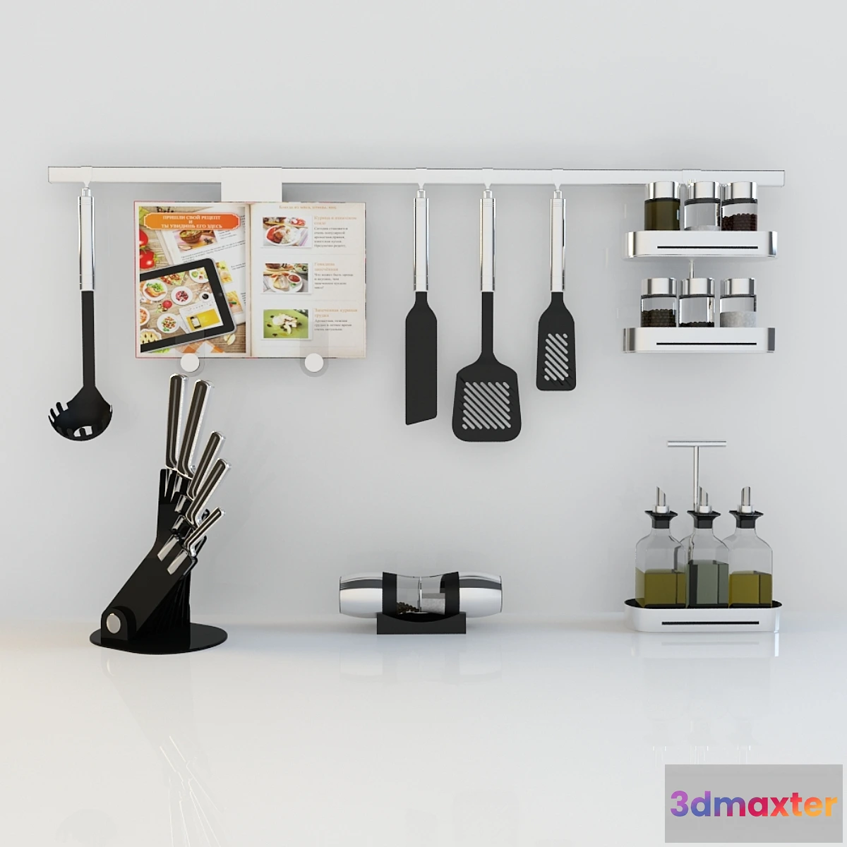 1273674 - kitchen detail 3D Max