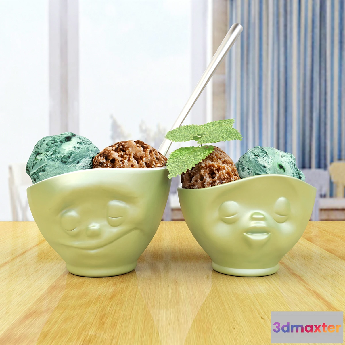 1275522 - Bowls Tassen 3D Max