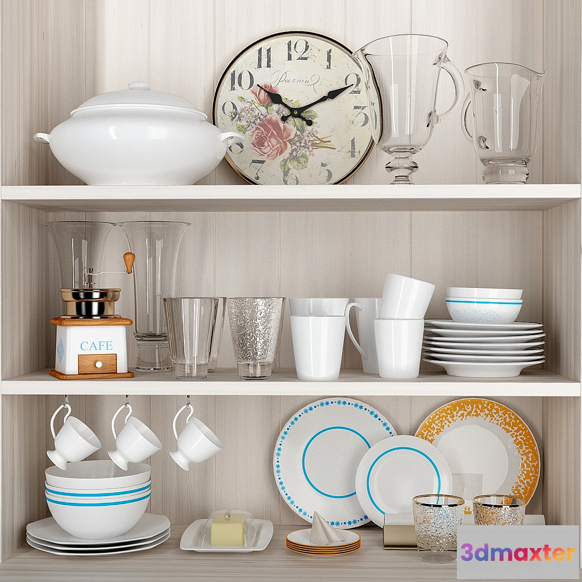 1276266 - Decorative set of Provence 3D Max