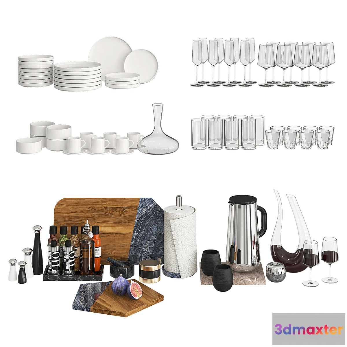 1293890 - Kitchen Decor - Modern 3D Max