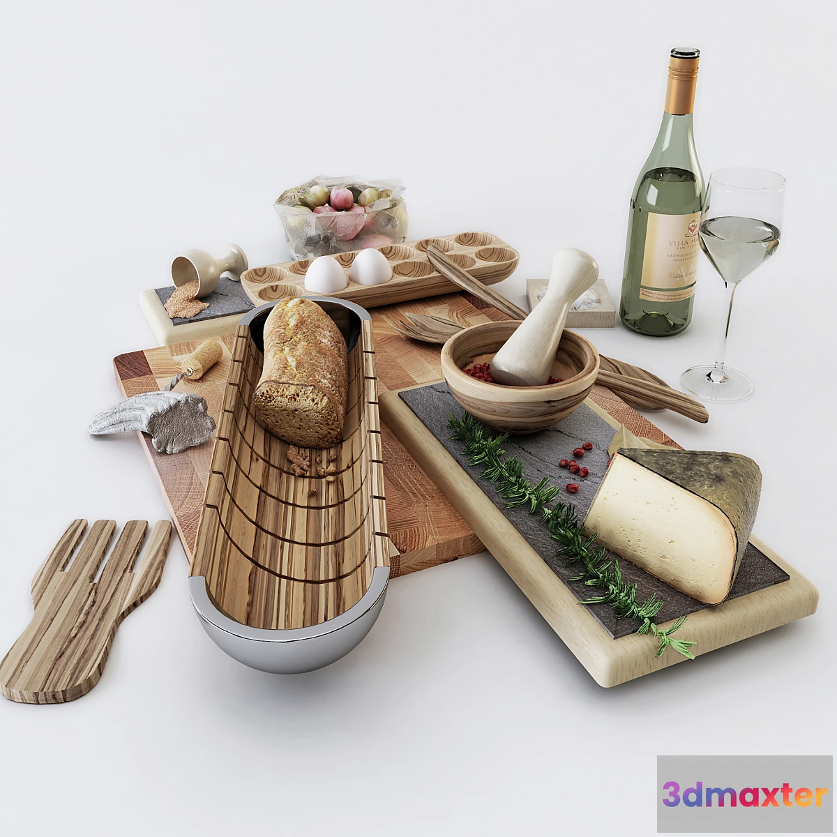 1295467 - Kitchen set - No.7 3D Max