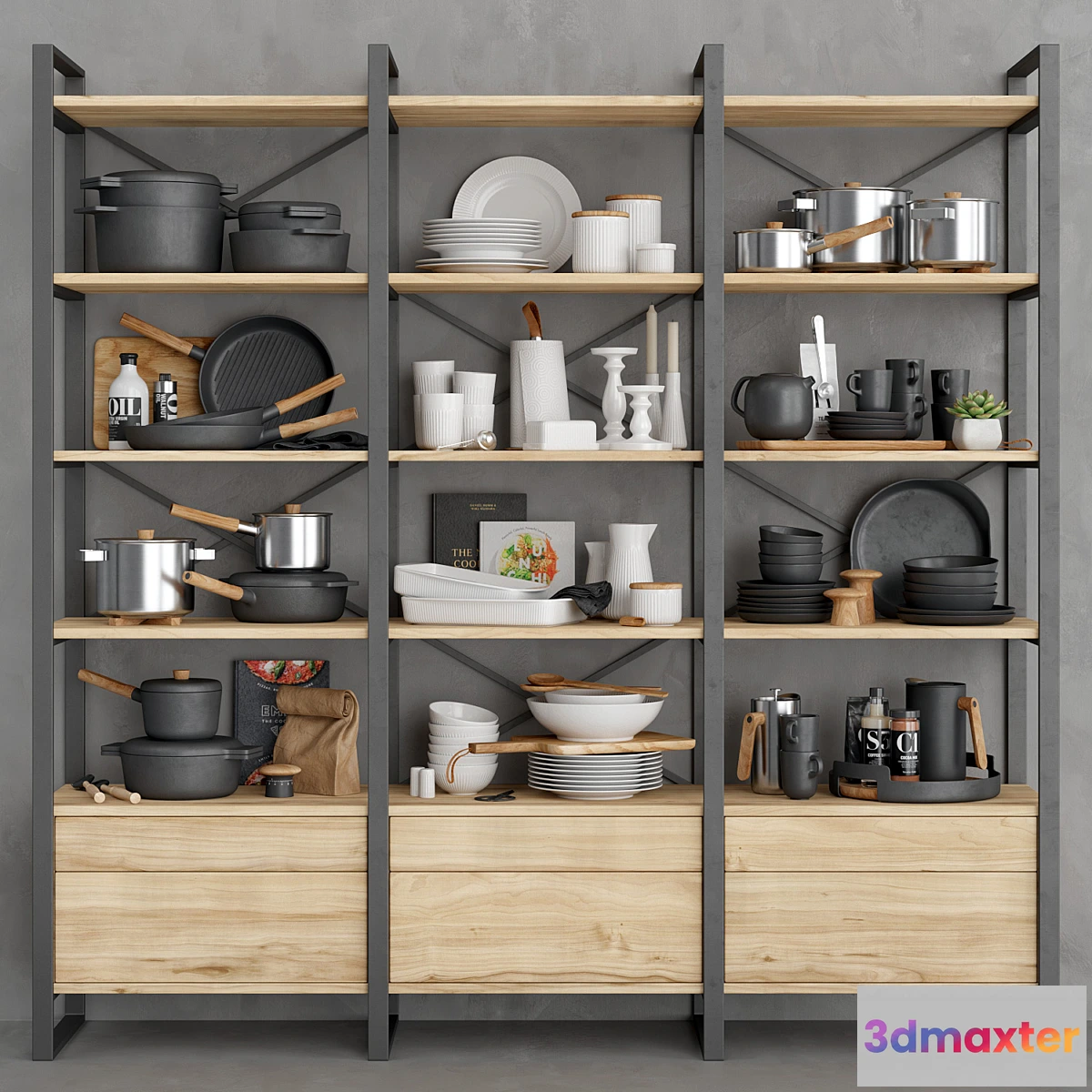 1295832 - EvaSolo Pantry 3D Max