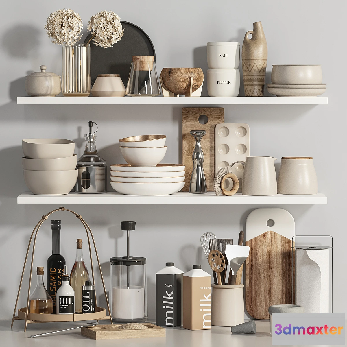 1299139 - kitchen accessories048 3D Max