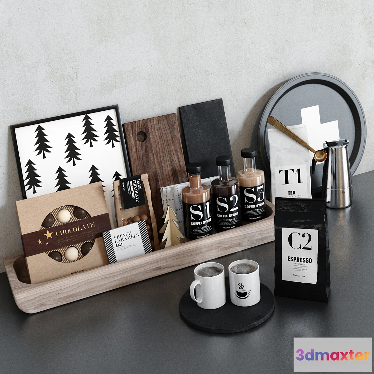 1308172 - Kitchen set 3 3D Max