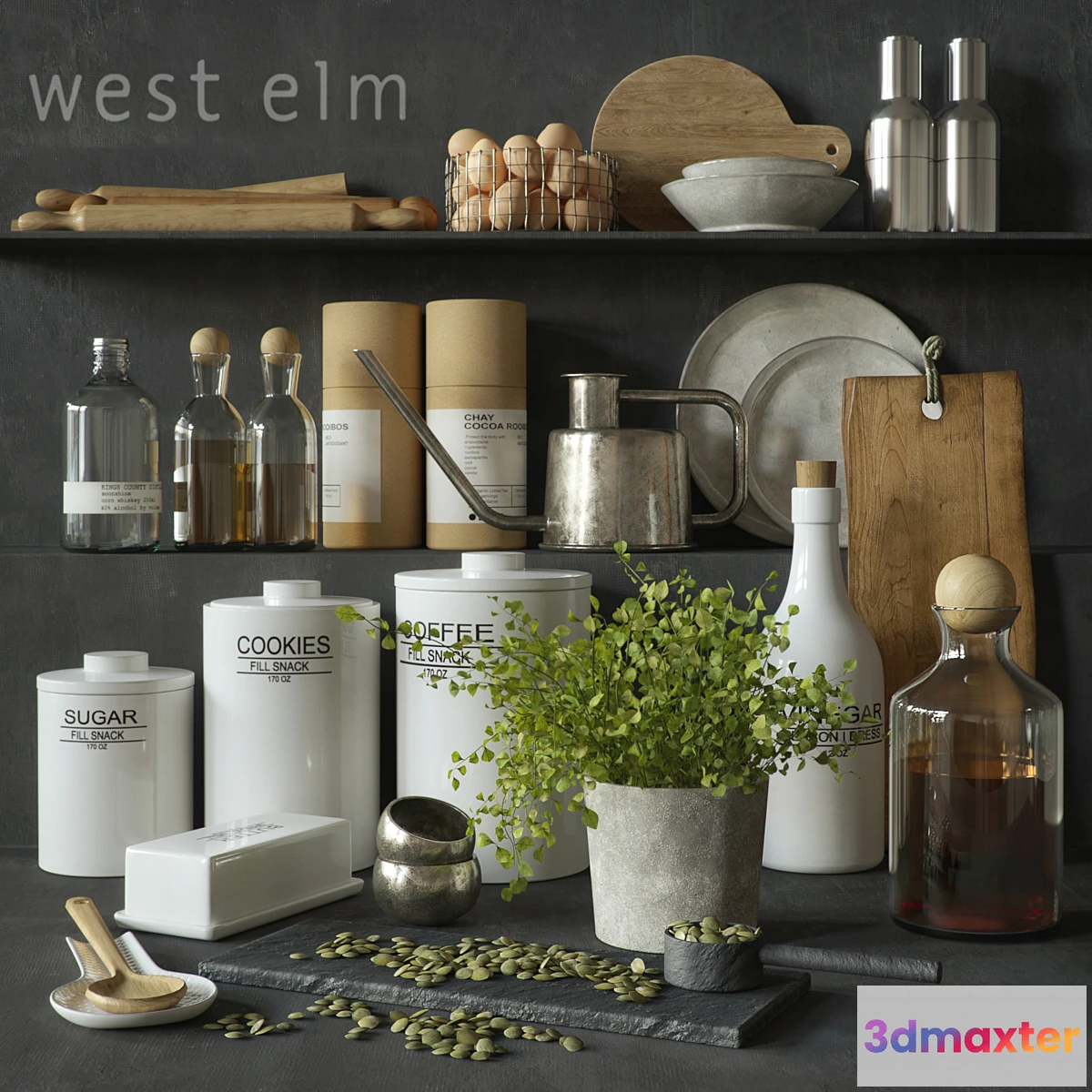 1308265 - West elm 3D Max