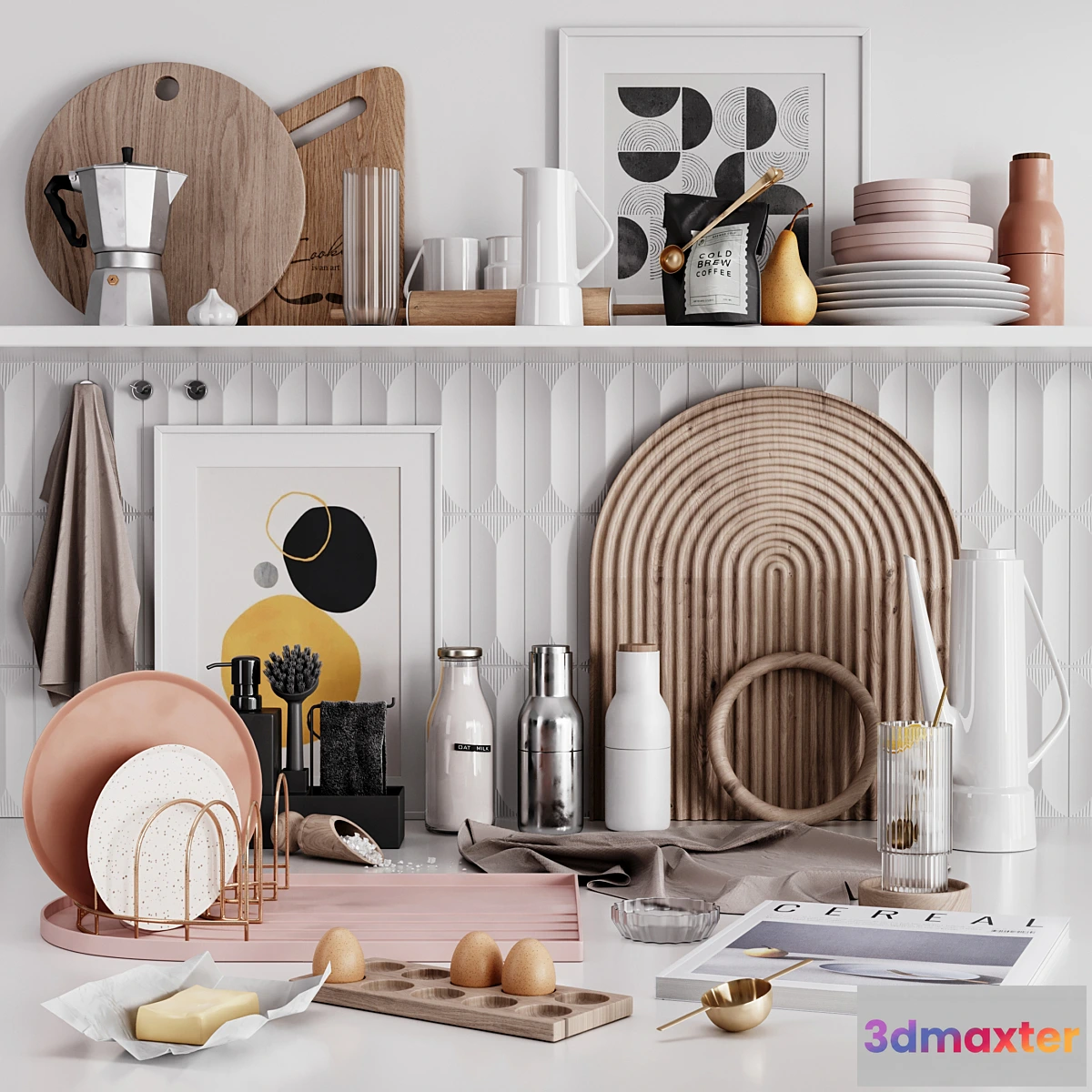 1309165 - Kitchen decor 2 3D Max