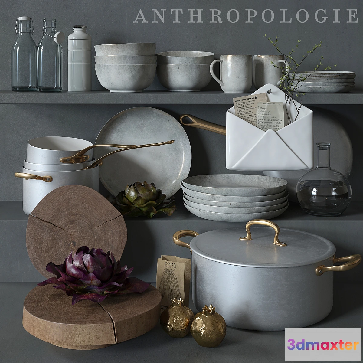 1329143 - Anthropologie 3D Max