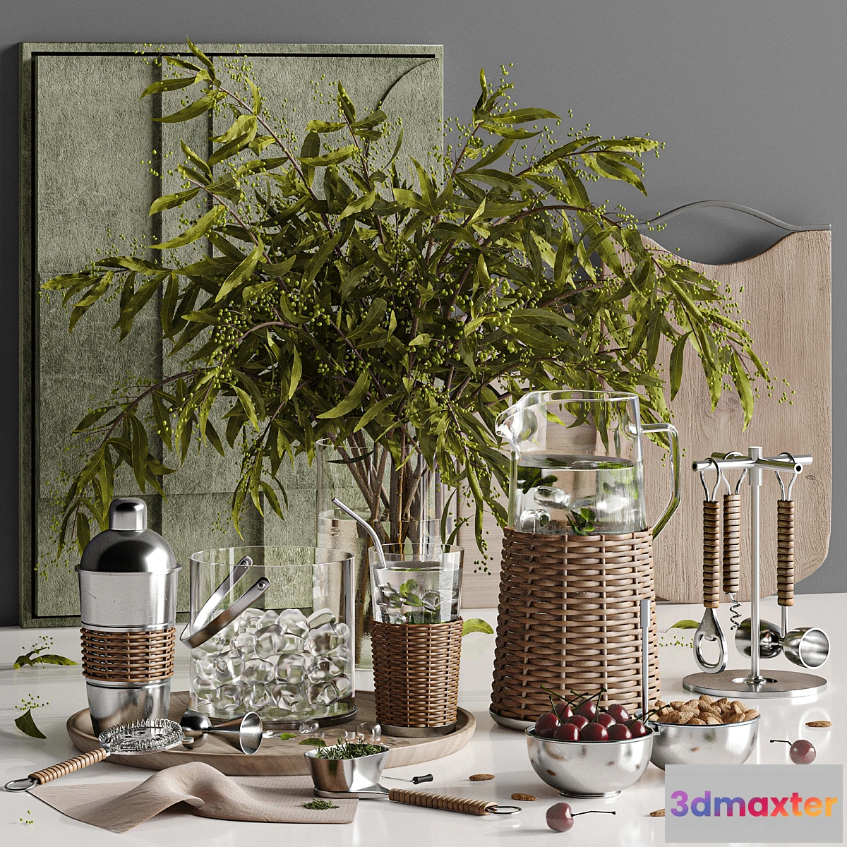 1332568 - kitchen accessories 019 3D Max