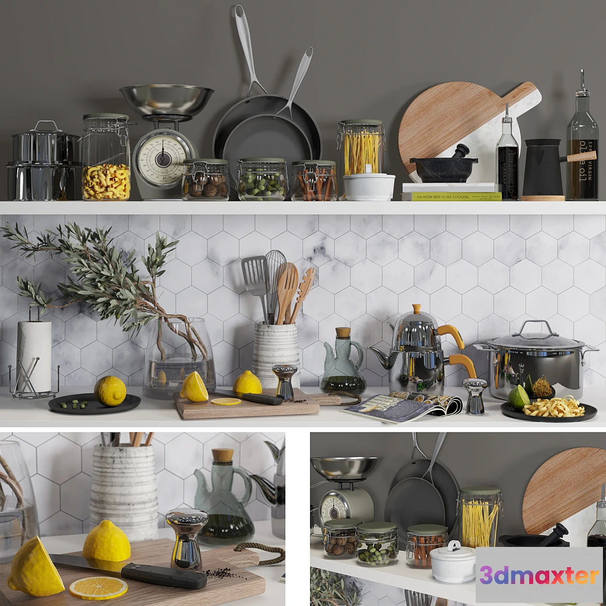 1337374 - Kitchen Decor 02 3D Max