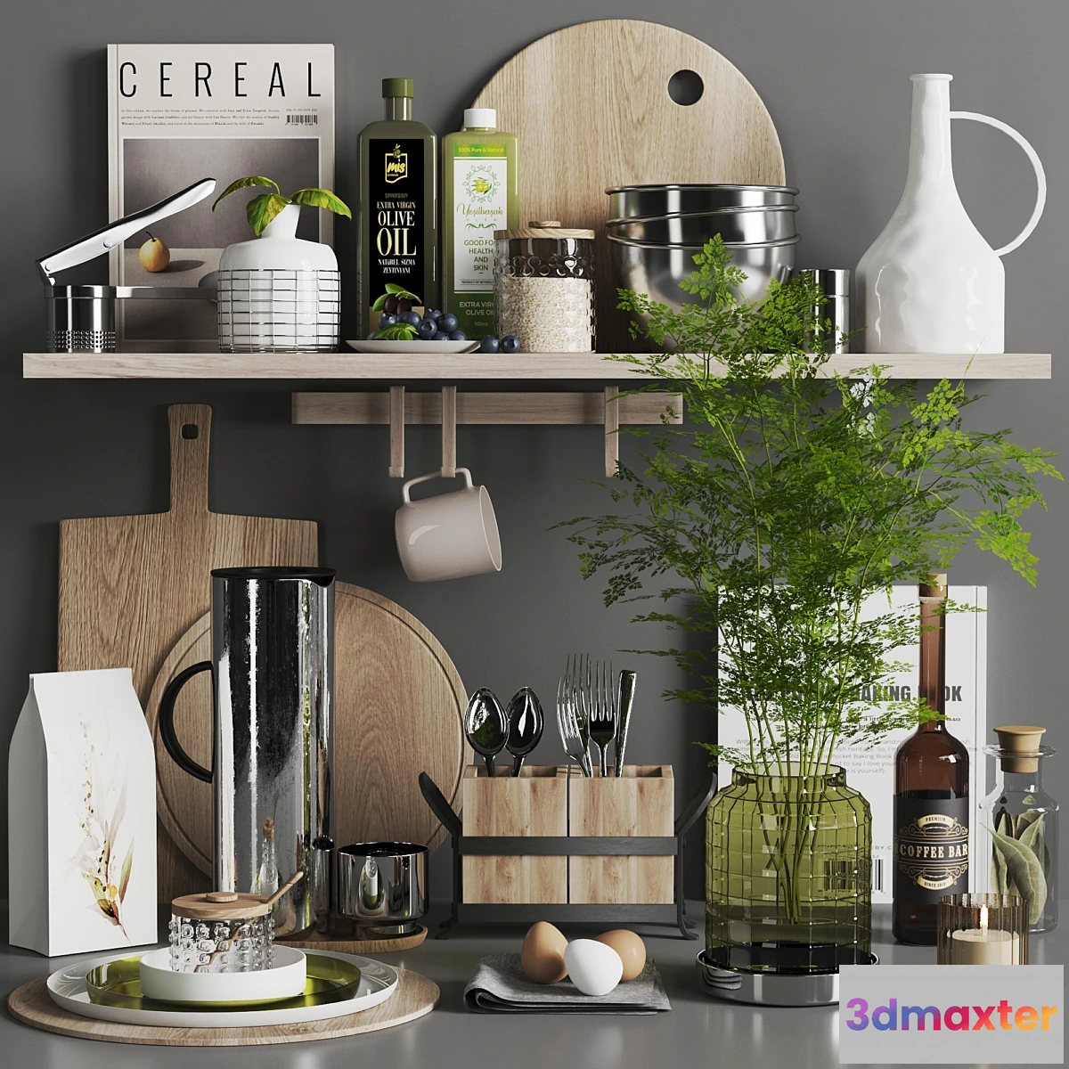 1341332 - kitchen accessories032 - No.2 3D Max