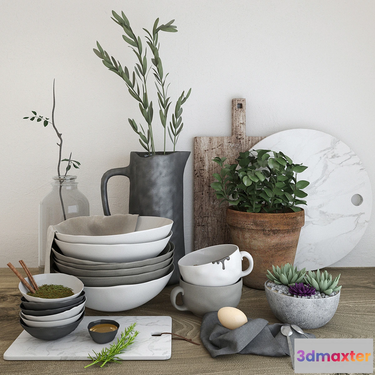 1341736 - Ethnic Decor 3D Max