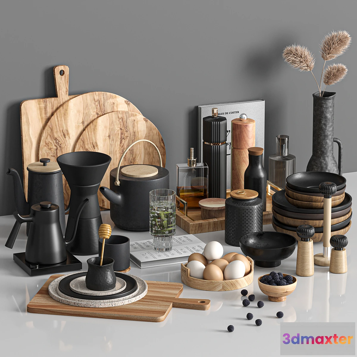 1342985 - kitchen accessories007 3D Max