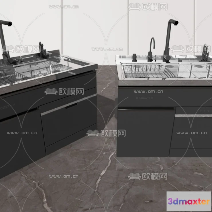 1368754 - Kitchen Appliances for Interior Design - 3DS Max Models - 007 3D Max