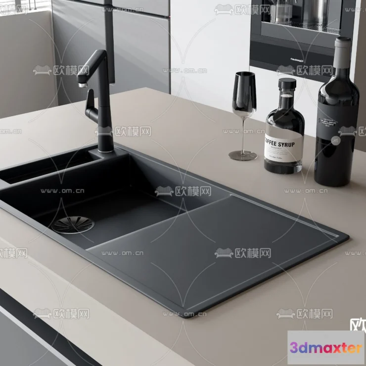 1369296 - Kitchen Appliances for Interior Design - 3DS Max Models - 015 3D Max