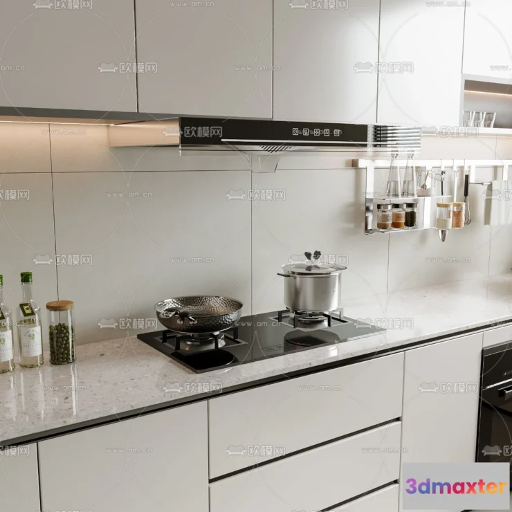 1369511 - Kitchen Appliances for Interior Design - 3DS Max Models - 018 3D Max