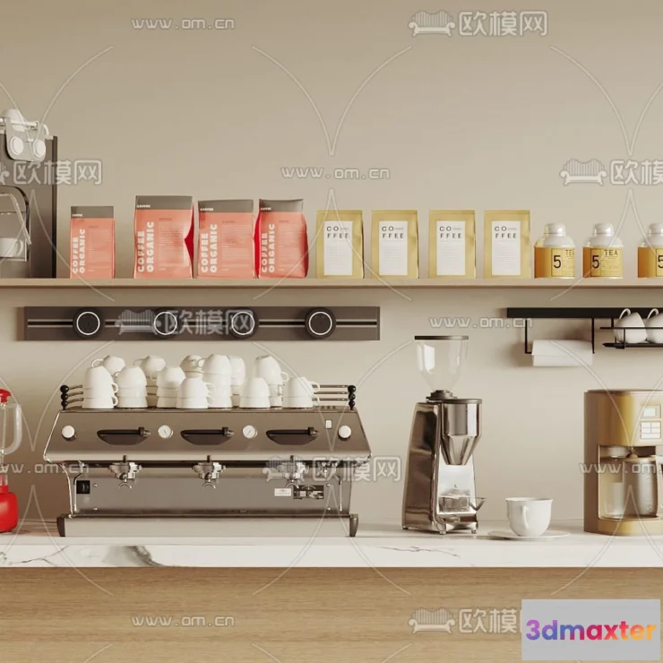 1369714 - Kitchen Appliances for Interior Design - 3DS Max Models - 021 3D Max