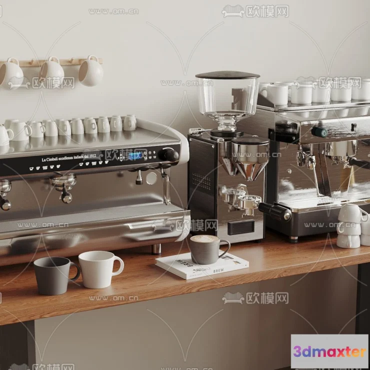 1369984 - Kitchen Appliances for Interior Design - 3DS Max Models - 025 3D Max