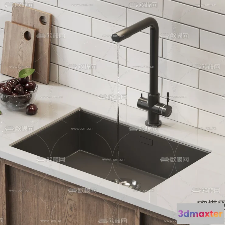 1370400 - Kitchen Appliances for Interior Design - 3DS Max Models - 031 3D Max