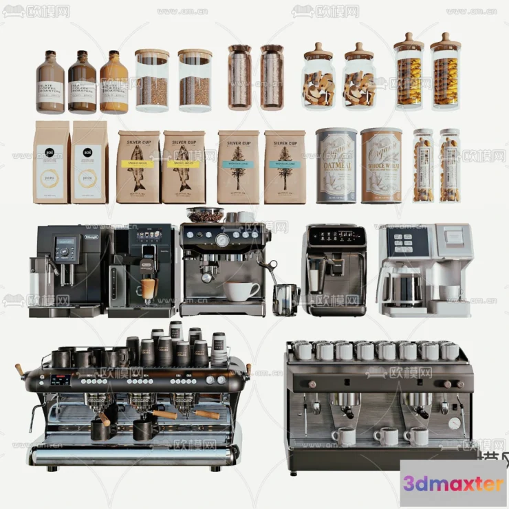 1370917 - Kitchen Appliances for Interior Design - 3DS Max Models - 039 3D Max