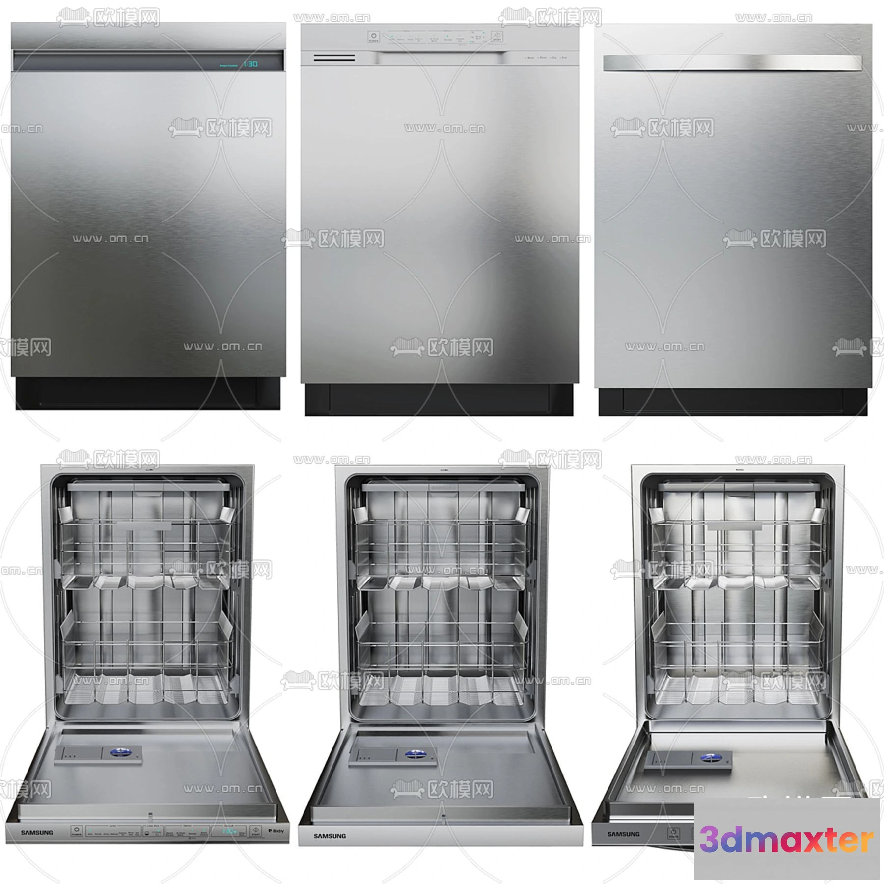 1371554 - Kitchen Appliances for Interior Design - 3DS Max Models - 049 3D Max