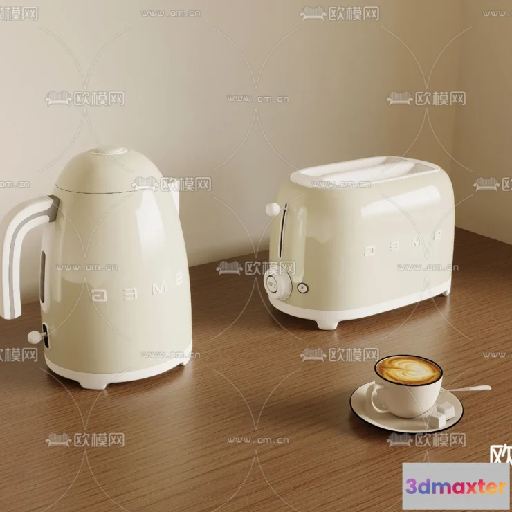 1372138 - Kitchen Appliances for Interior Design - 3DS Max Models - 058 3D Max