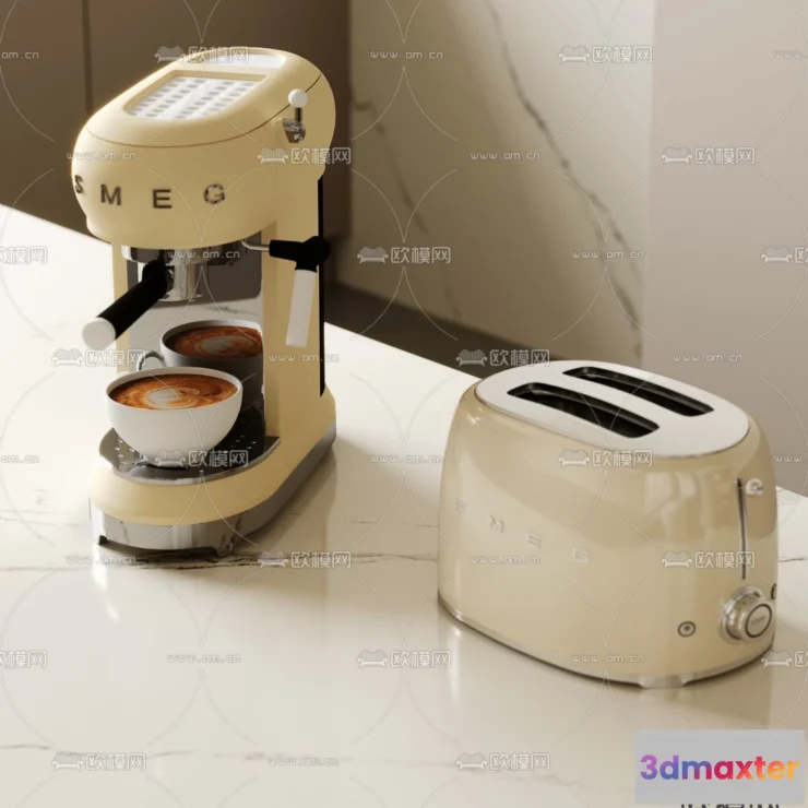 1372473 - Kitchen Appliances for Interior Design - 3DS Max Models - 063 3D Max