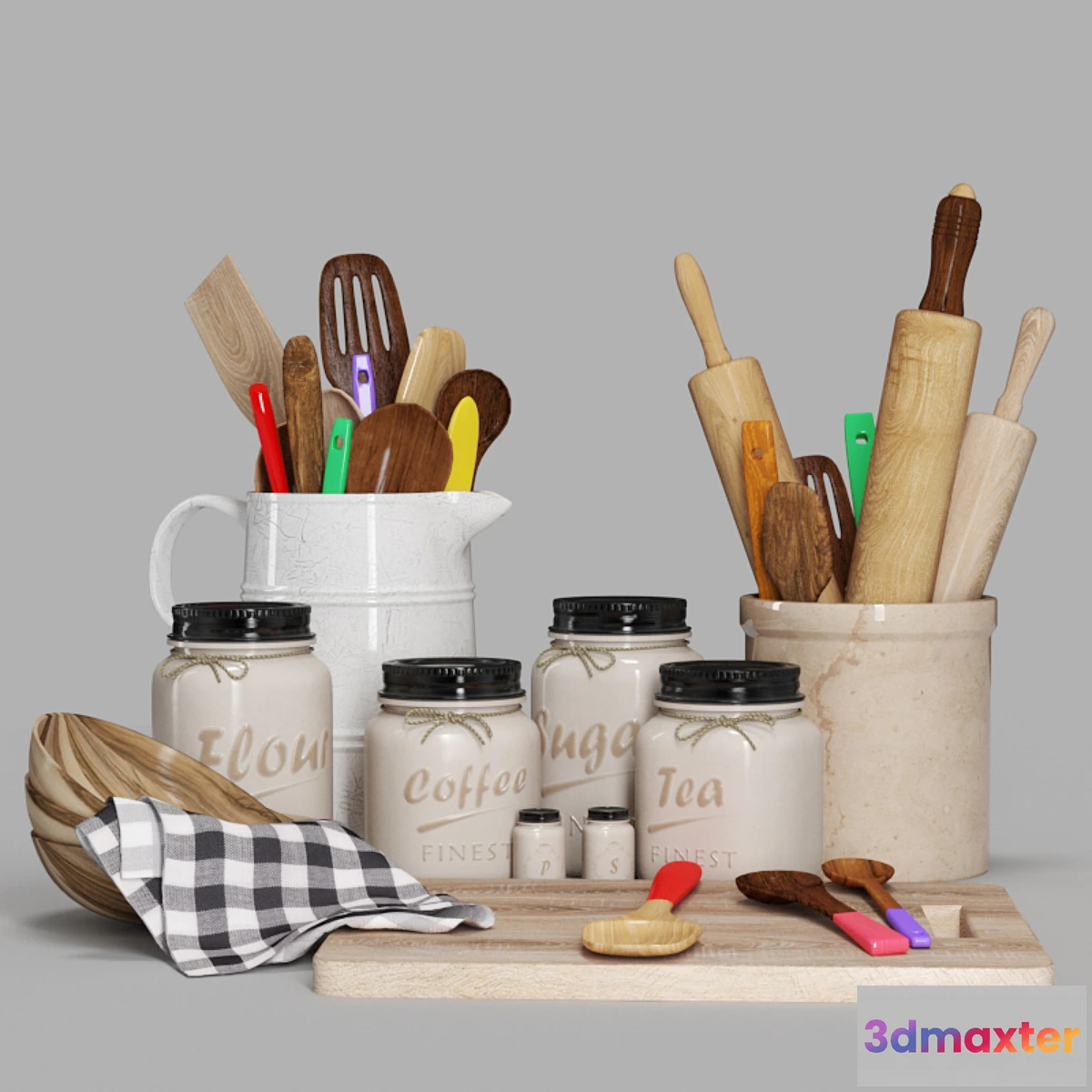 1404704 - Kitchen Set 3D Max