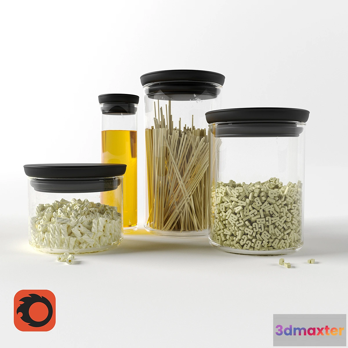 1418544 - Kitchen set 3D Max