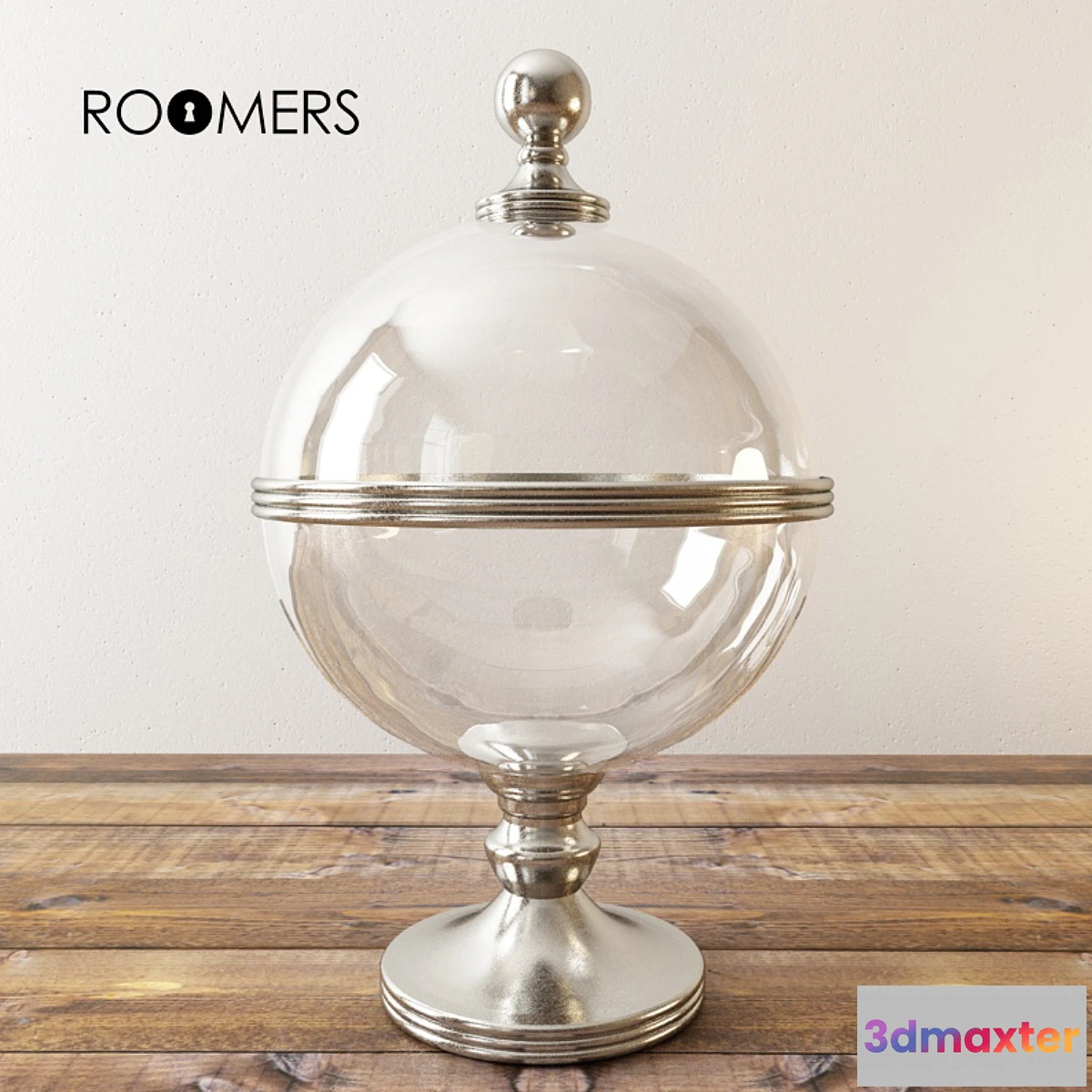 1419214 - Bowl with lid Roomers 3D Max