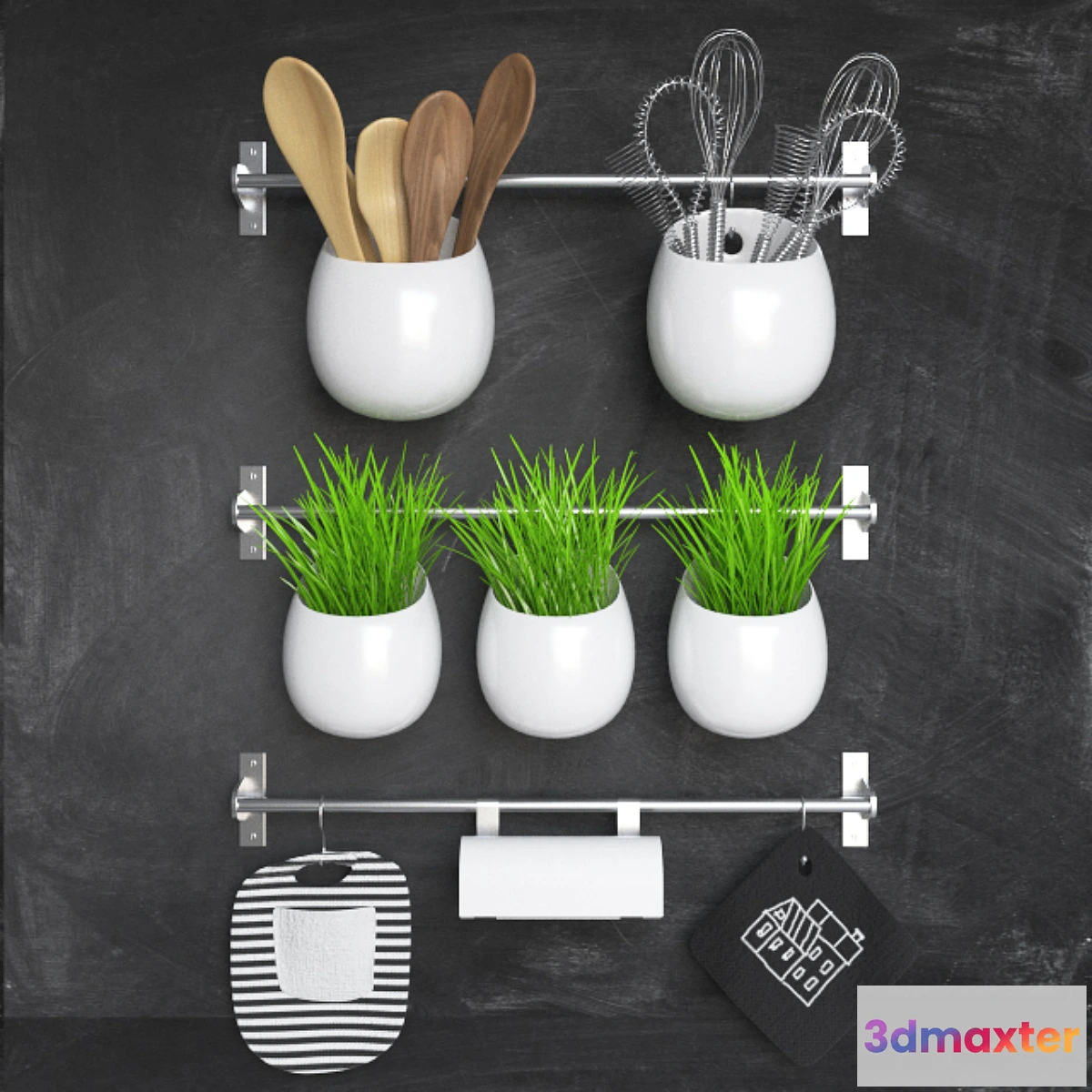 1430956 - Kitchen set 3D Max