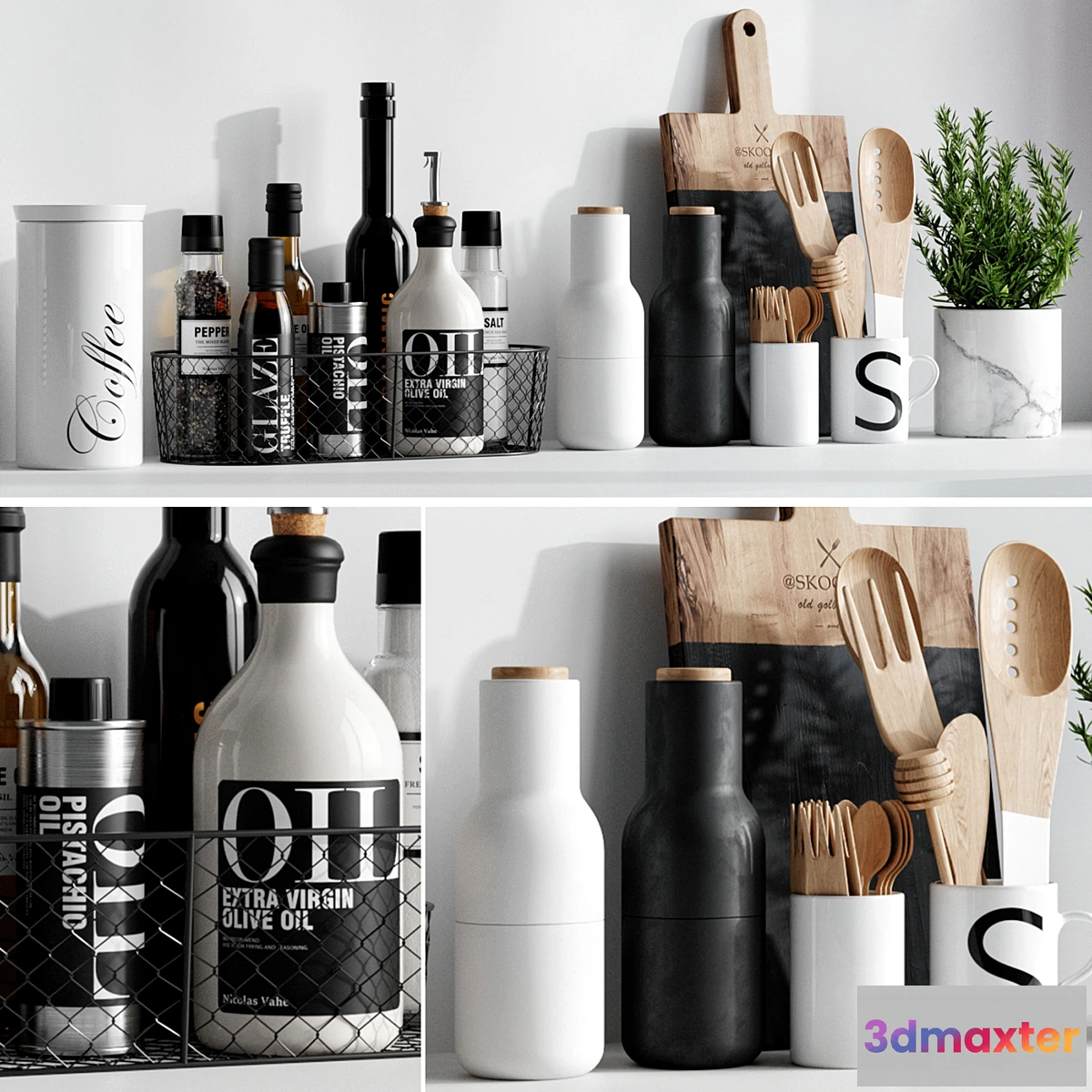 1432234 - Kitchen decor 5 3D Max