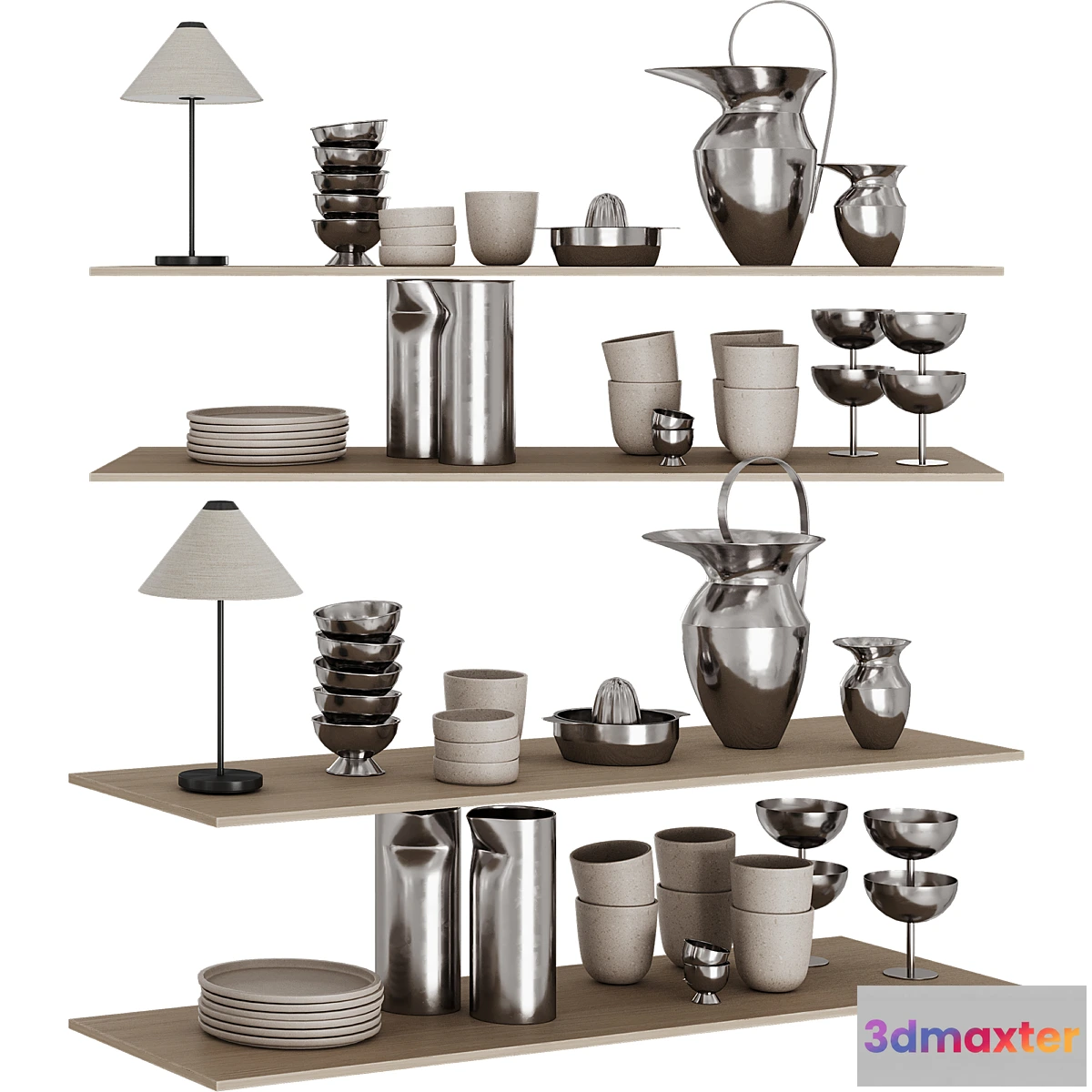 1432858 - Kitchen accessories 002 3D Max