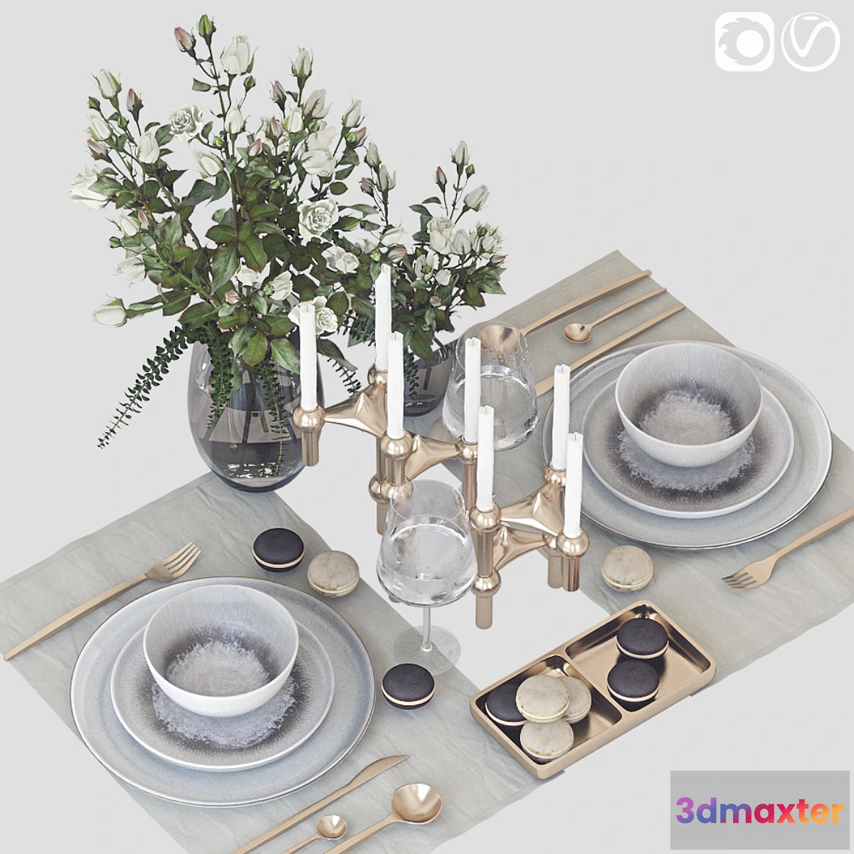 1433024 - Table Servicing 48 3D Max