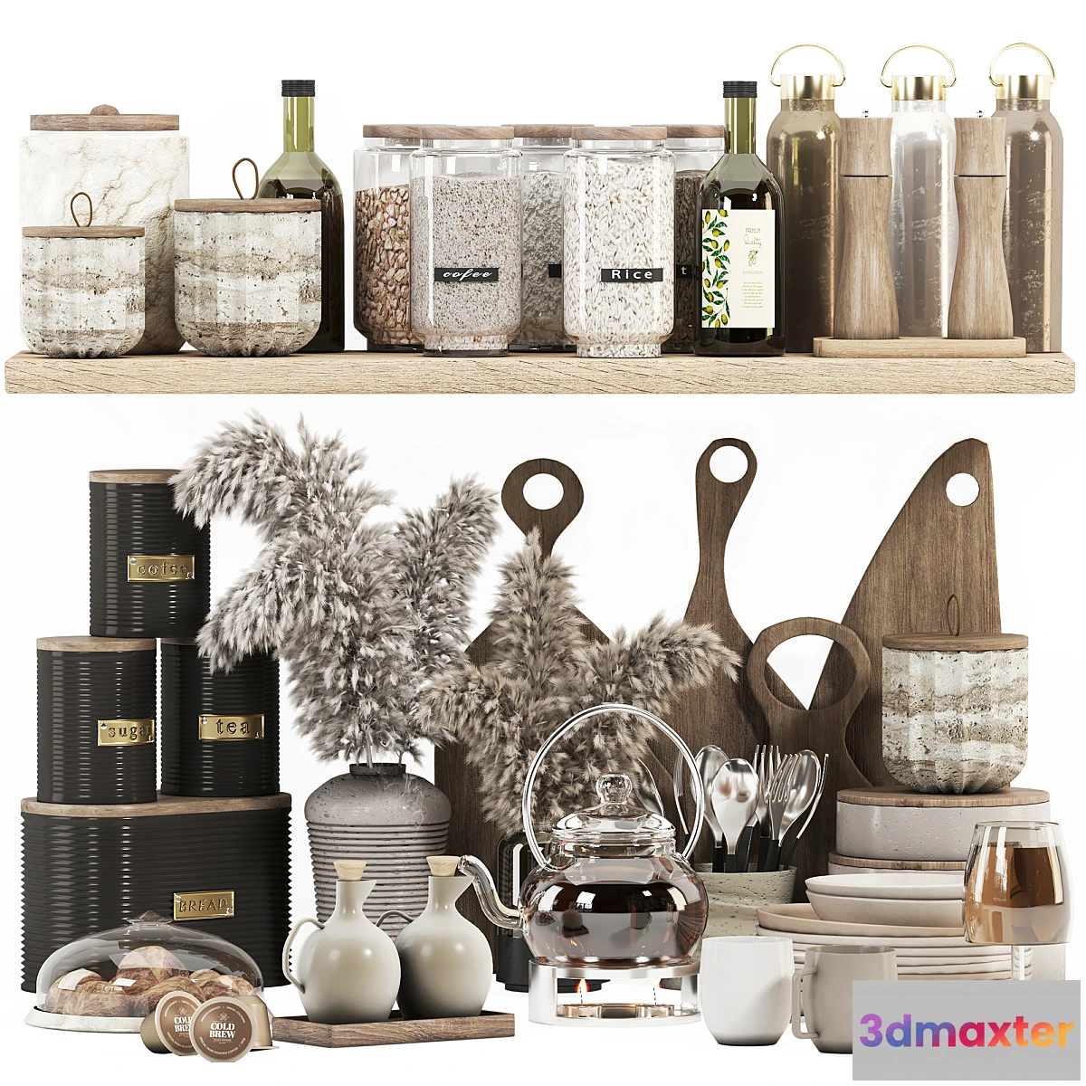 1435744 - kitchen accessories-08 3D Max