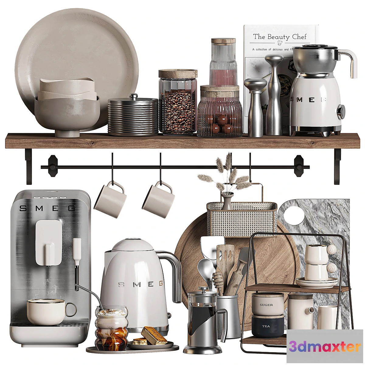 1454388 - kitchen accessories 72 3D Max