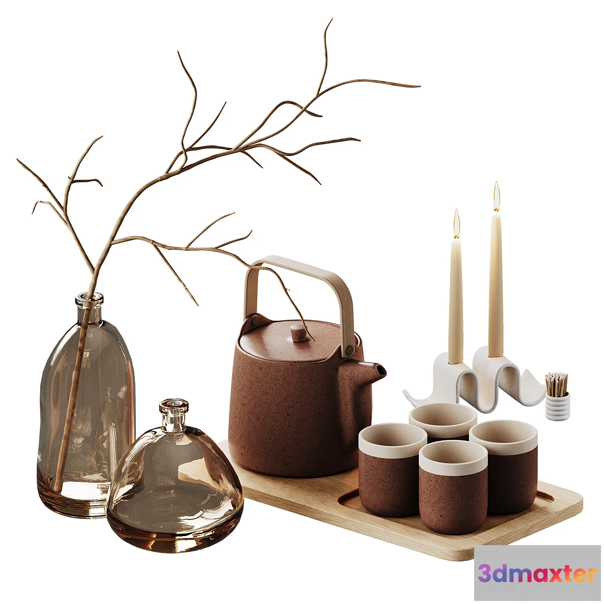 1462186 - Decorative set for the kitchen 3D Max