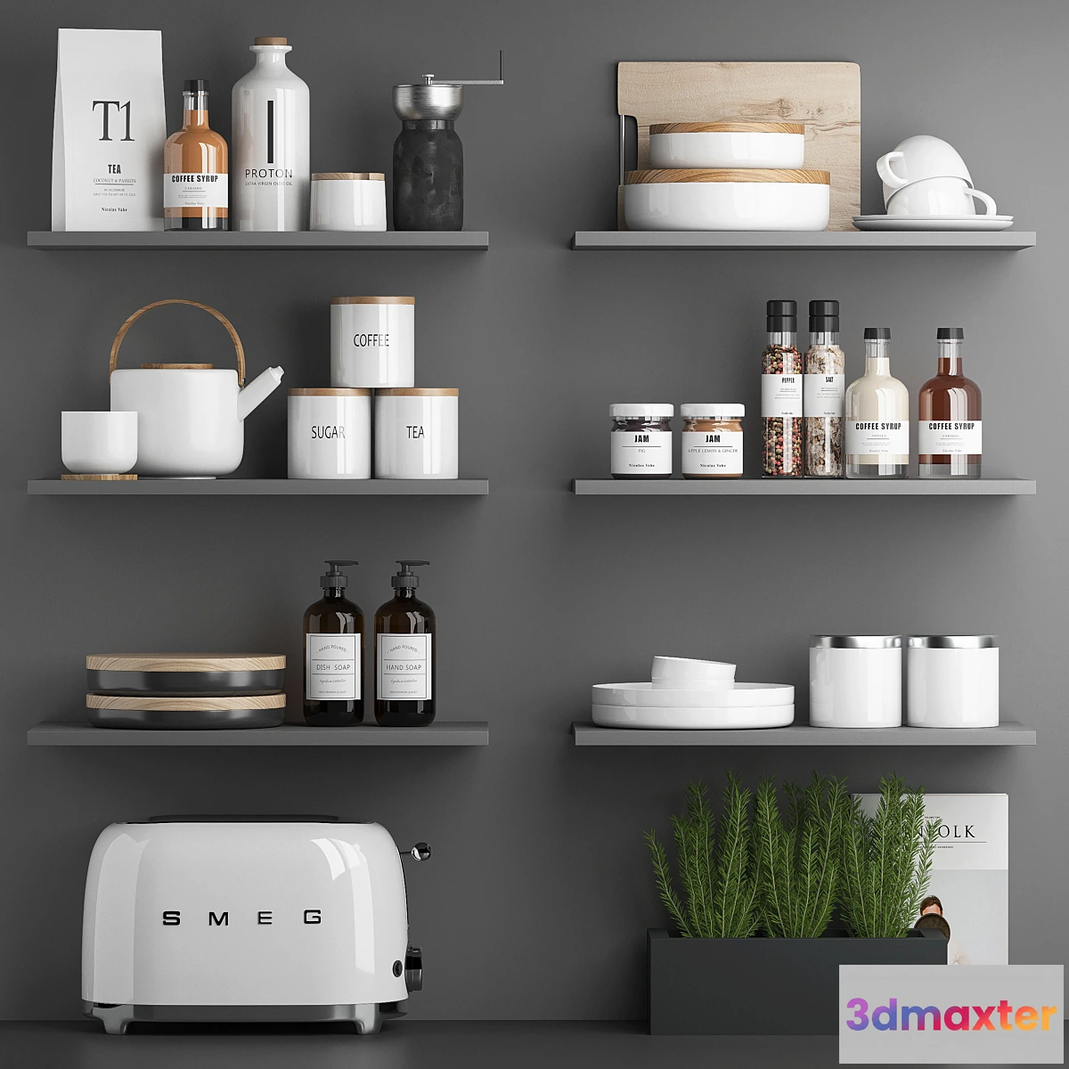 1463296 - other kitchen accessories 23 3D Max