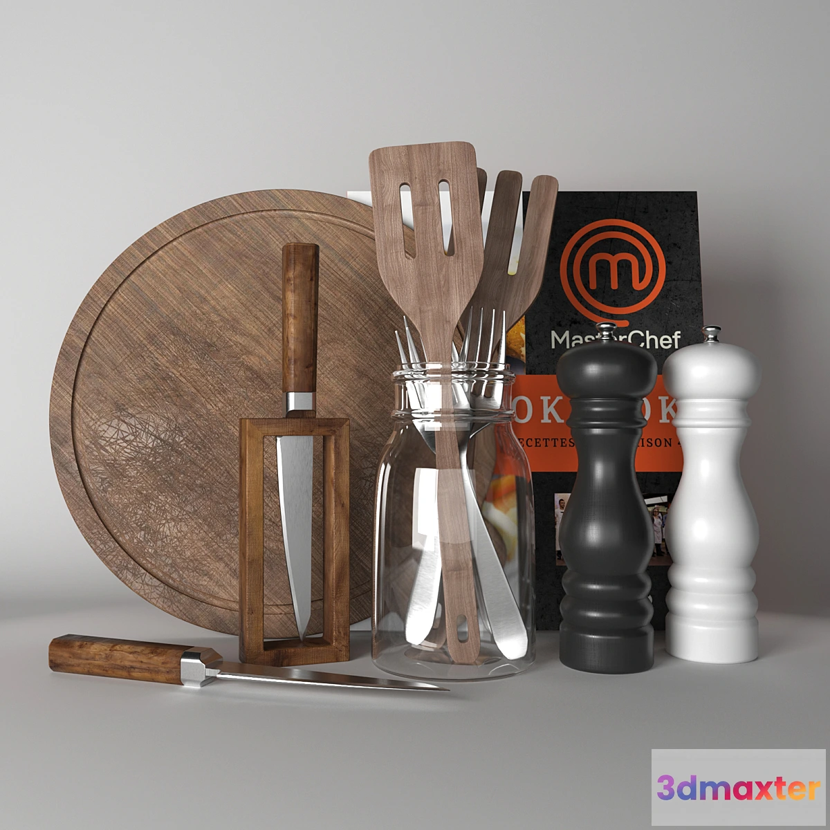 1476414 - set knife 3D Max