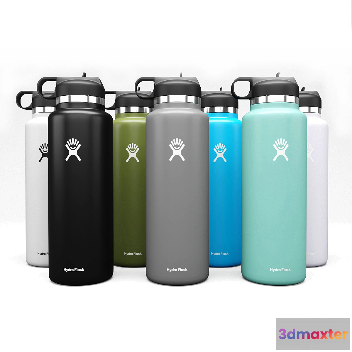 1478538 - Hydro Flask Water Bottle 40 Oz 3D Max